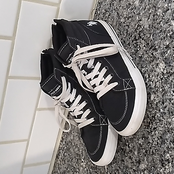 Us Polo Assn High Top Canvas Sneakers 